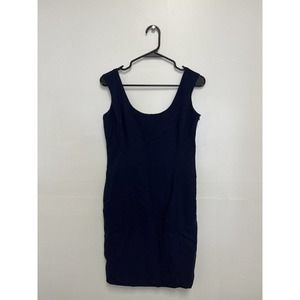 RALPH LAUREN BLACK LABEL Womens Blue Shift Dress 8